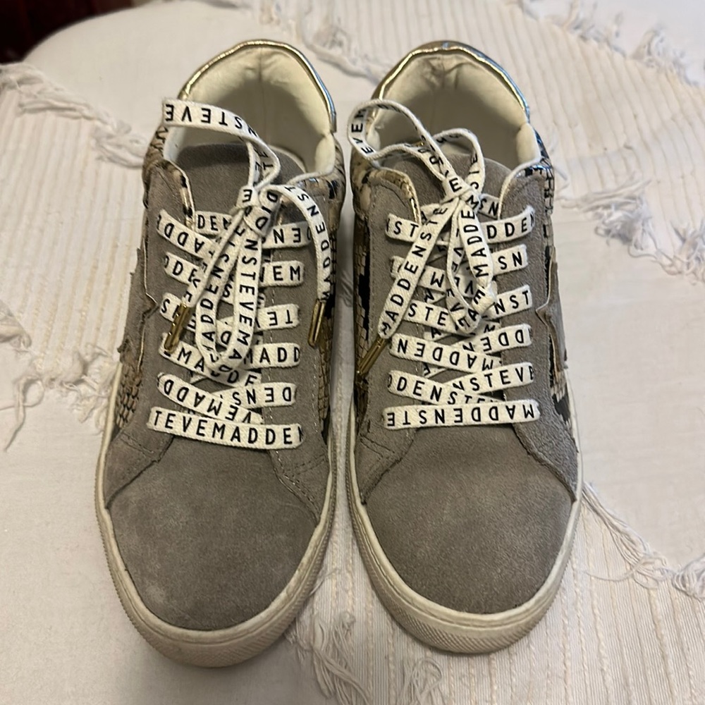 Steve Madden snake sneakers